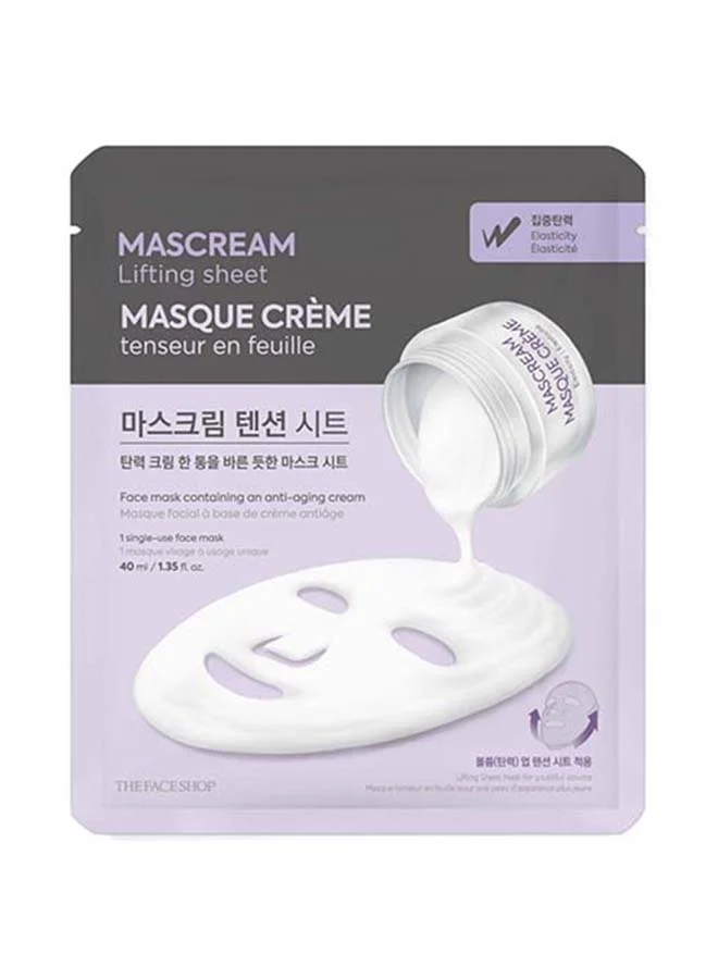 Deeply Firming Mascream Lifting Sheet Mask